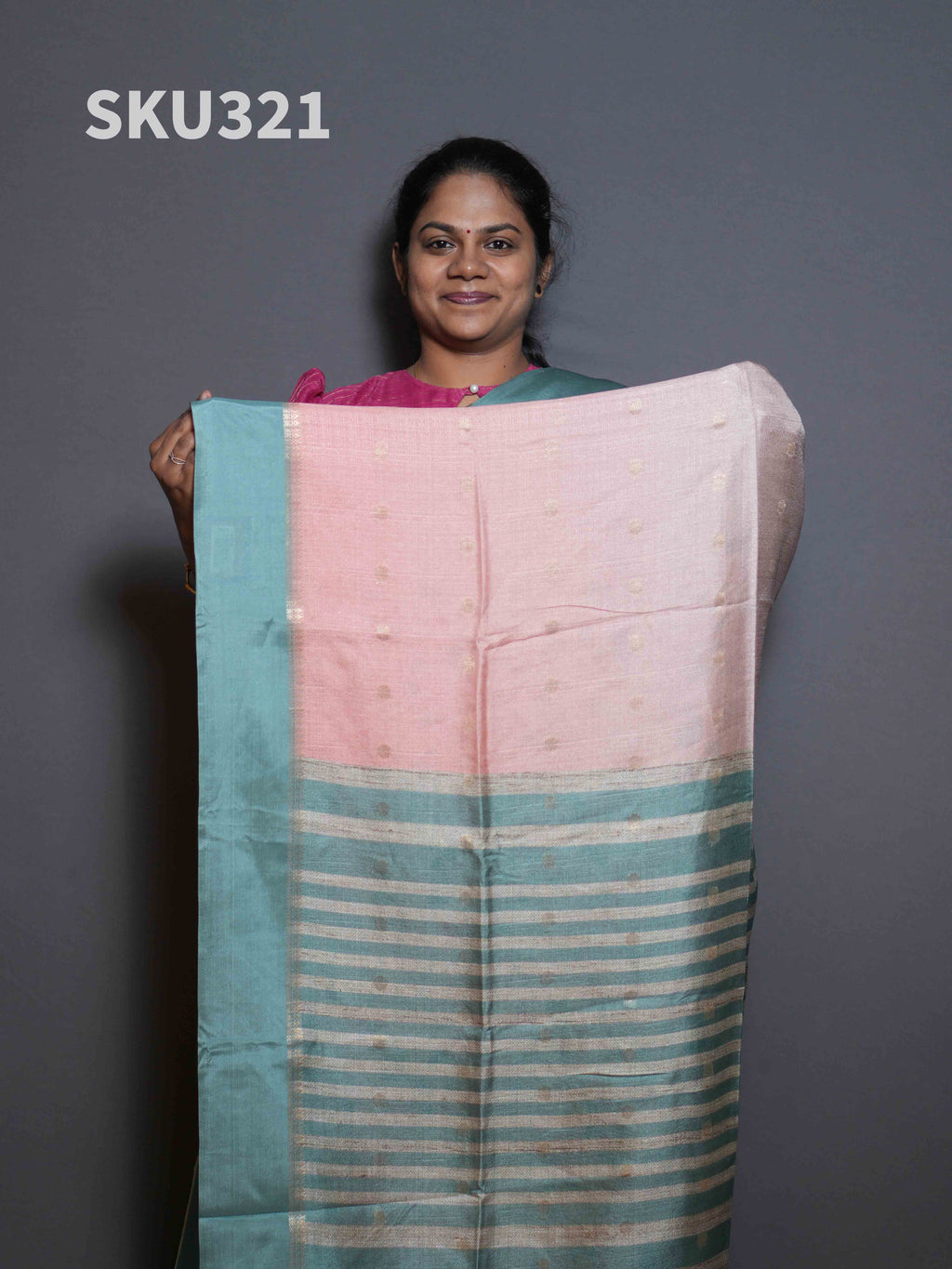 Shaded Soft Tussar Sarees Timeless Elegance / SKU321 – 5