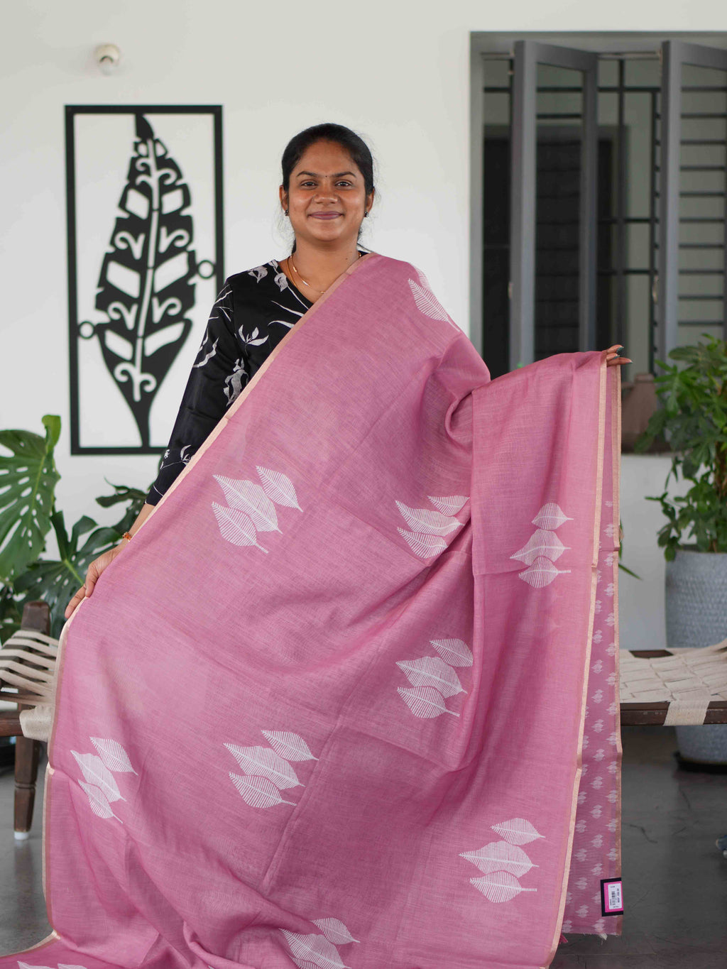 Linen Cotton Sarees Classic Comfort / SKU259 – 2