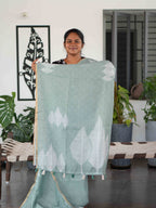 Linen Cotton Sarees Natural Elegance / SKU259 – 3