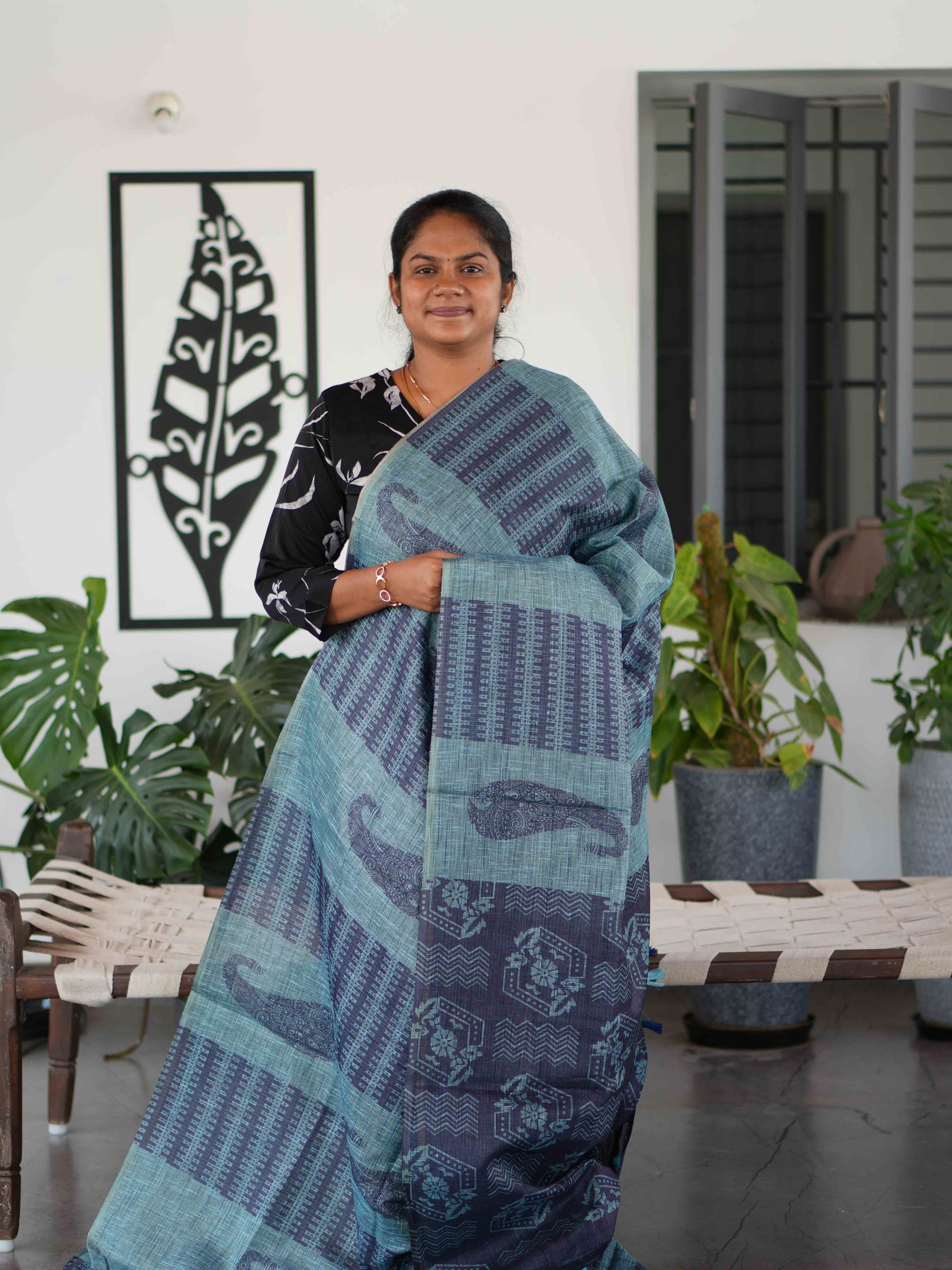 Jute Kota Sarees Natural Grace / SKU165 – 5