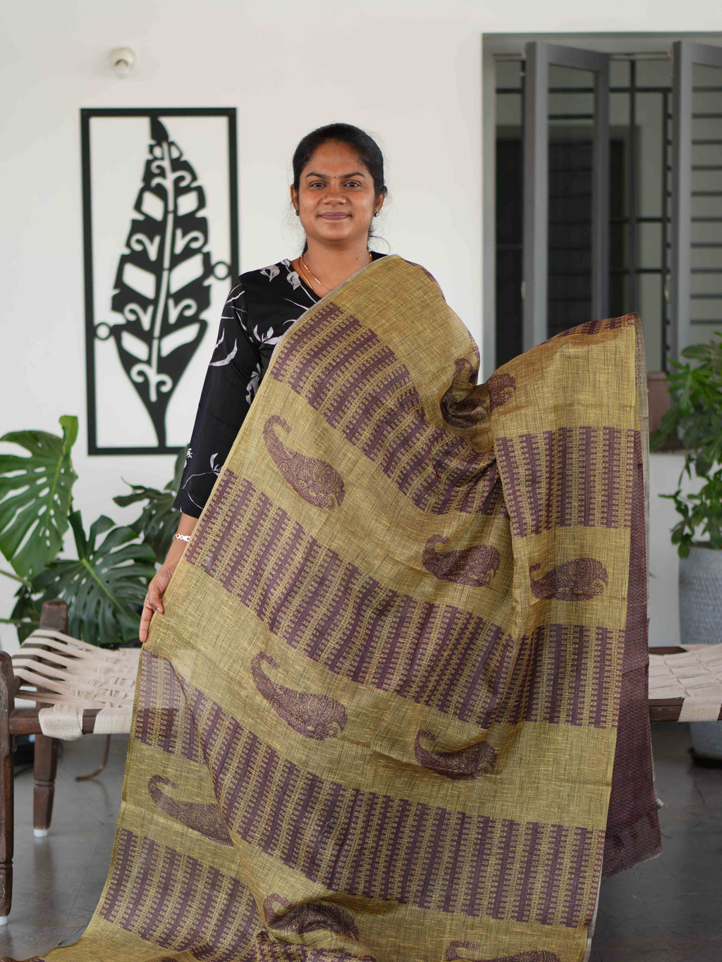 Jute Kota Sarees Rustic Charm / SKU165 – 6