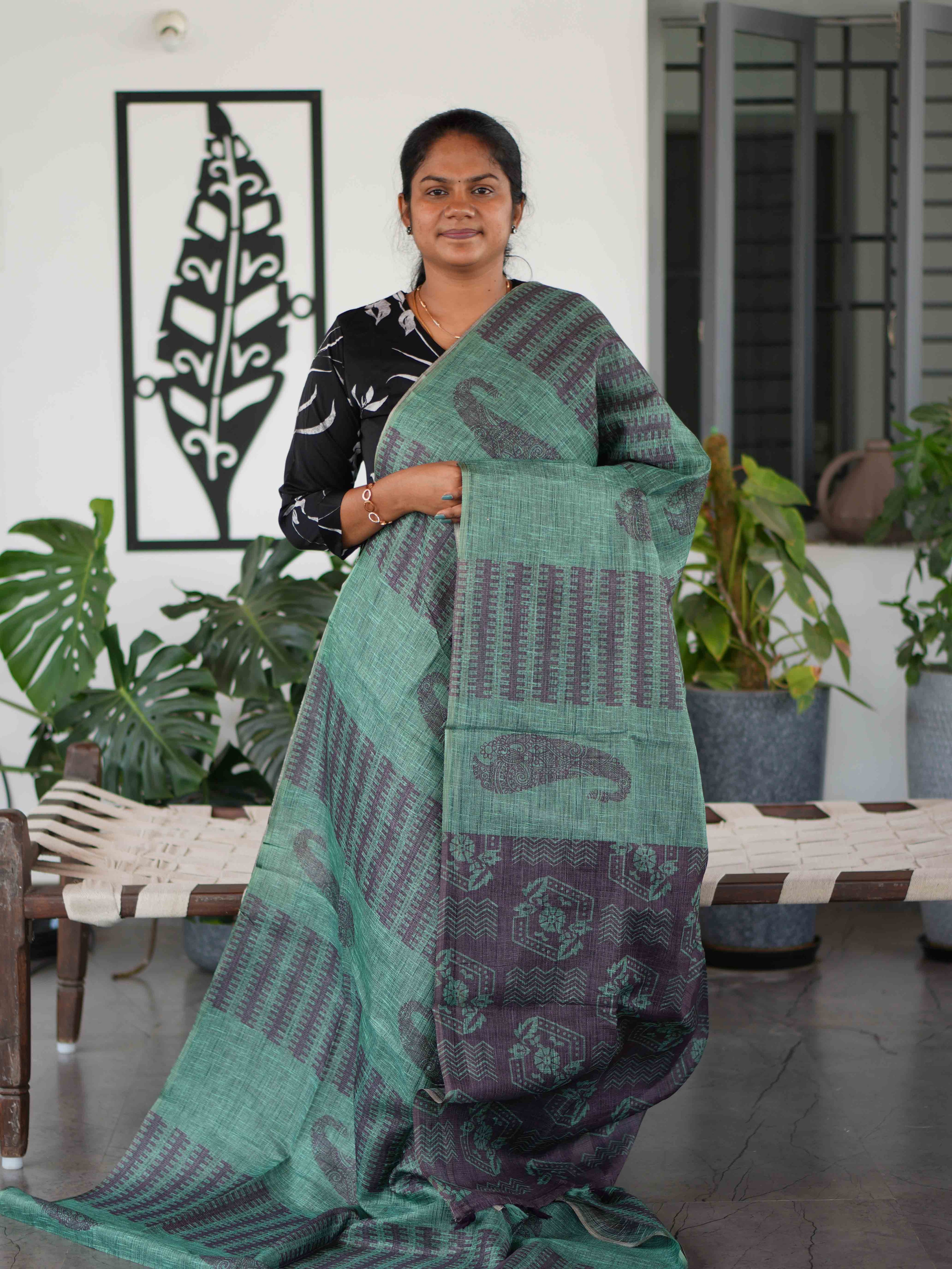 Jute Kota Sarees Classic Weave / SKU165 – 7