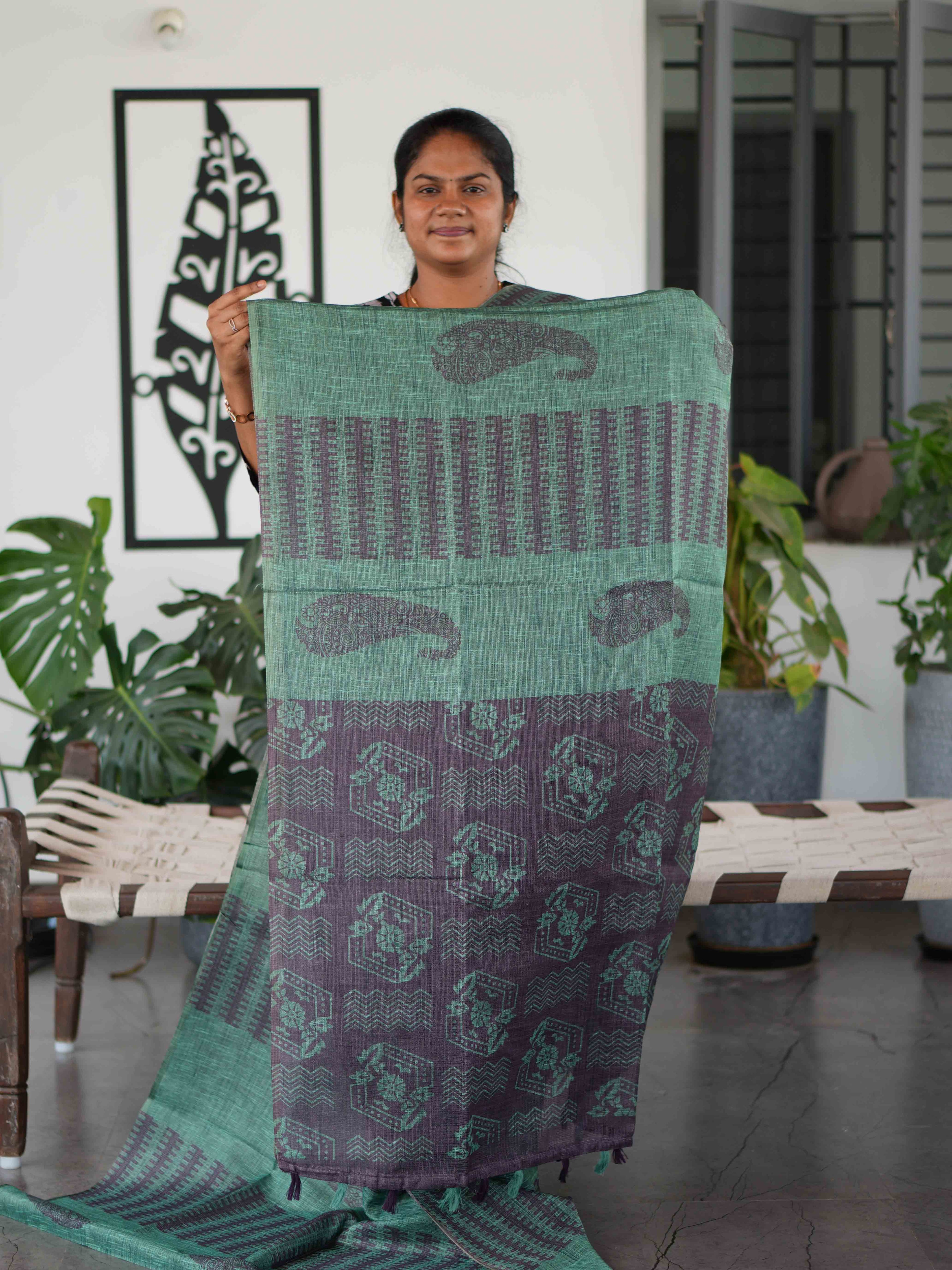 Jute Kota Sarees Classic Weave / SKU165 – 7