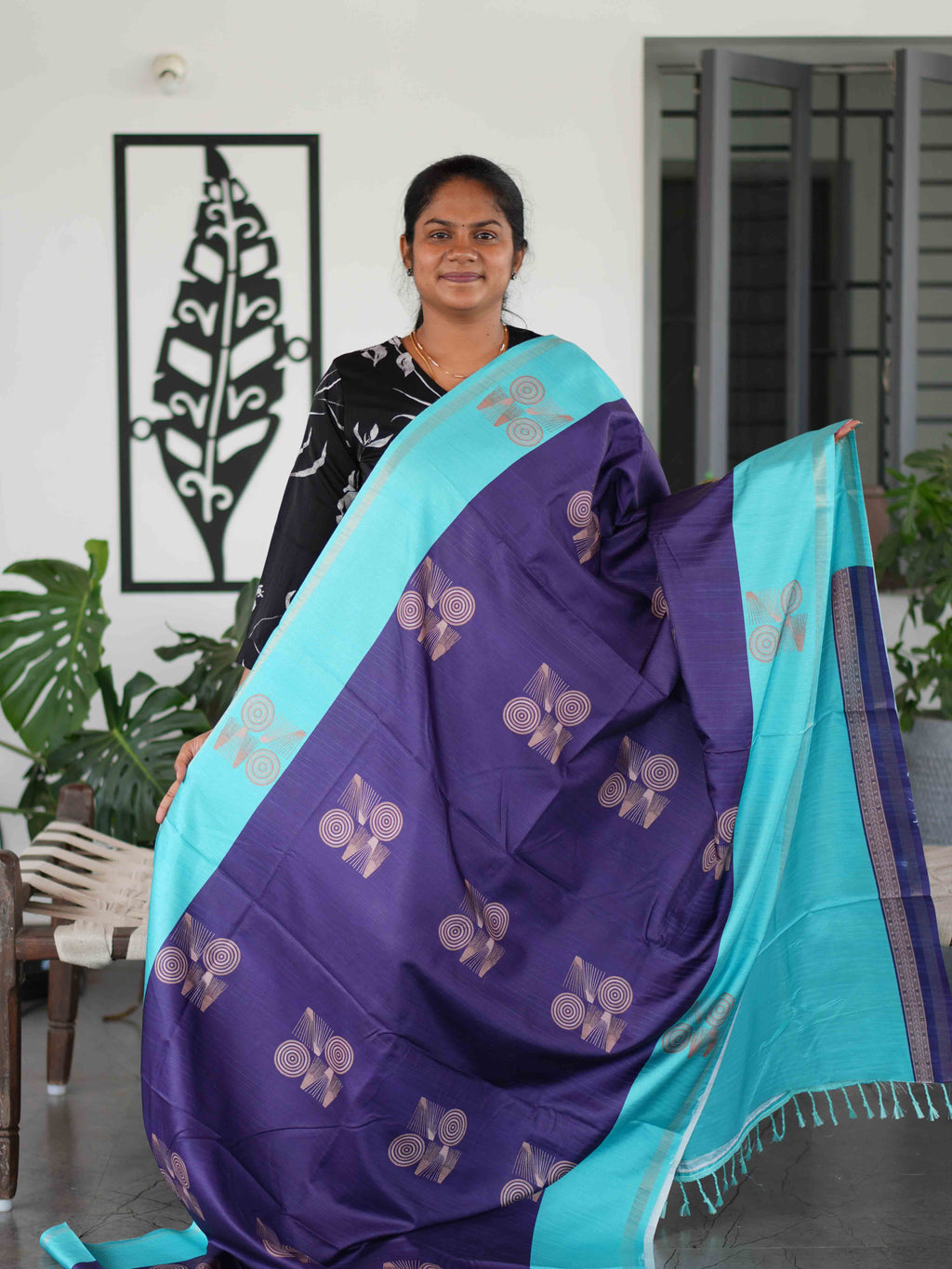 Art Tussar Sarees Artistic Grace / SKU62 – 1