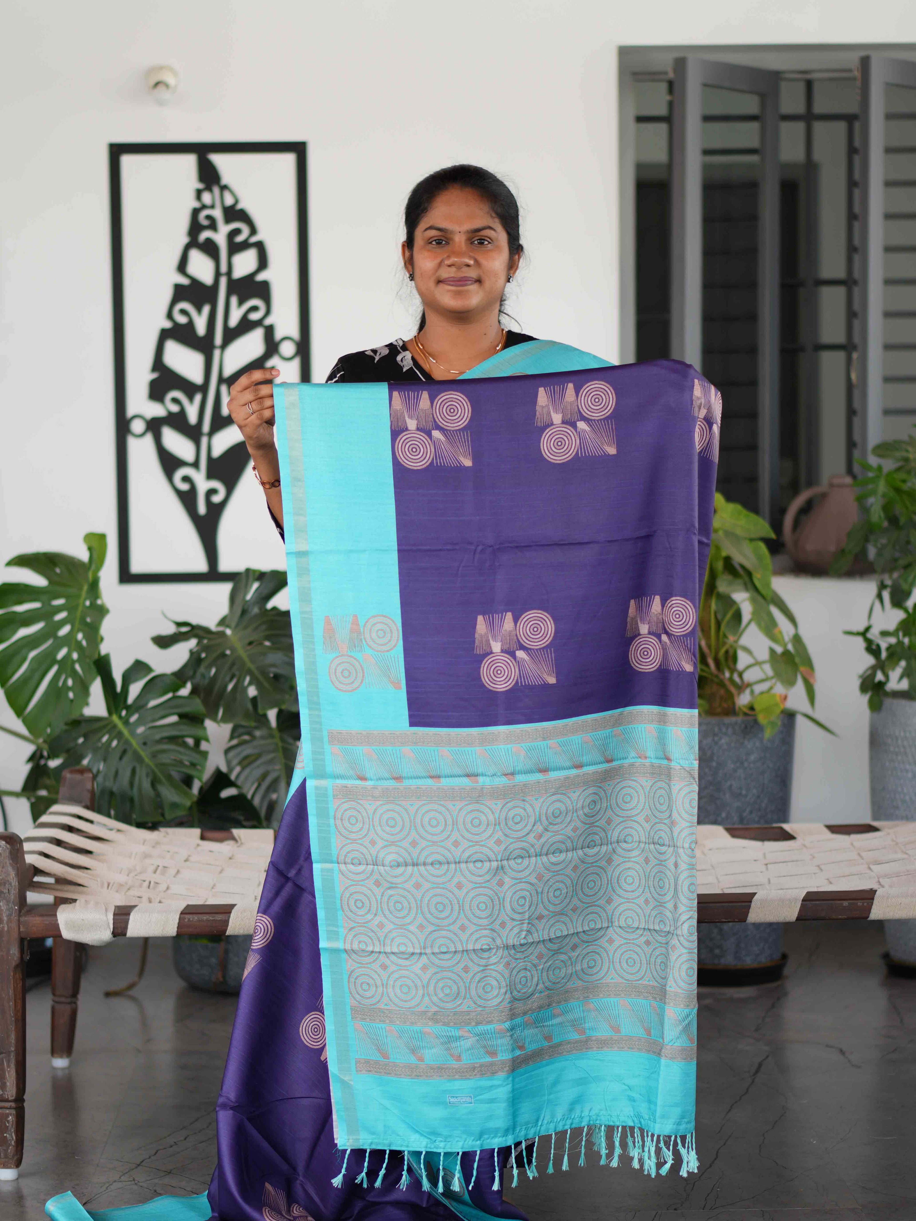 Art Tussar Sarees Artistic Grace / SKU62 – 1