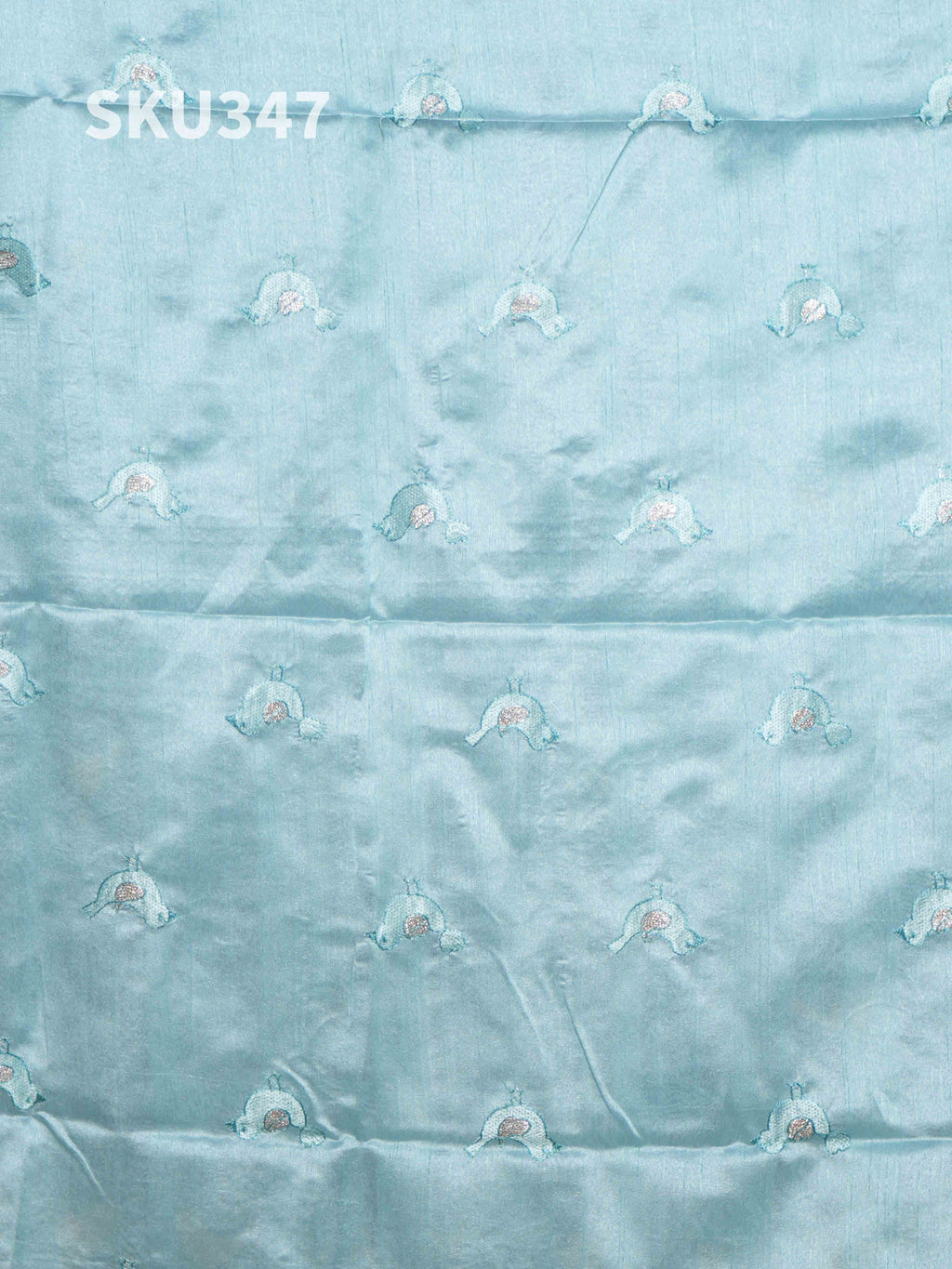 Embroidery Butter Silk Sarees Classic Charm / SKU347 – 2