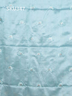 Embroidery Butter Silk Sarees Classic Charm / SKU347 – 2