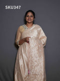 Embroidery Butter Silk Sarees Heritage Beauty / SKU347 – 3
