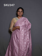 Embroidery Butter Silk Sarees Festive Radiance / SKU347 – 4