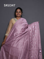 Embroidery Butter Silk Sarees Festive Radiance / SKU347 – 4