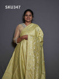 Embroidery Butter Silk Sarees Timeless Beauty / SKU347 – 5