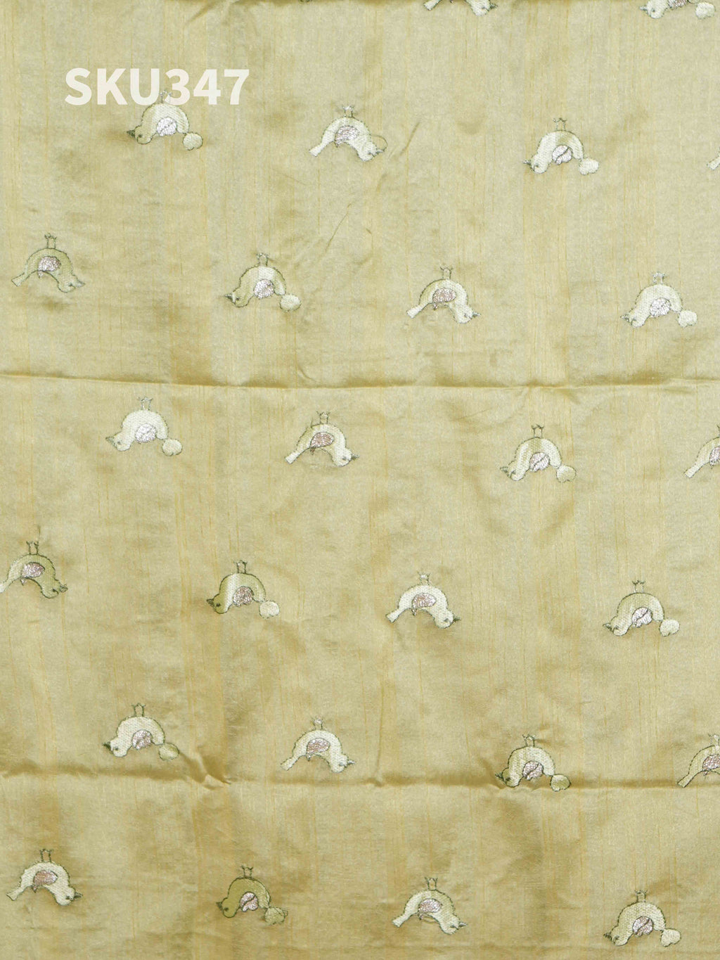 Embroidery Butter Silk Sarees Timeless Beauty / SKU347 – 5