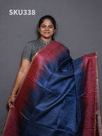Mini Gulabi Dori Sarees Graceful Texture / SKU338 – 4