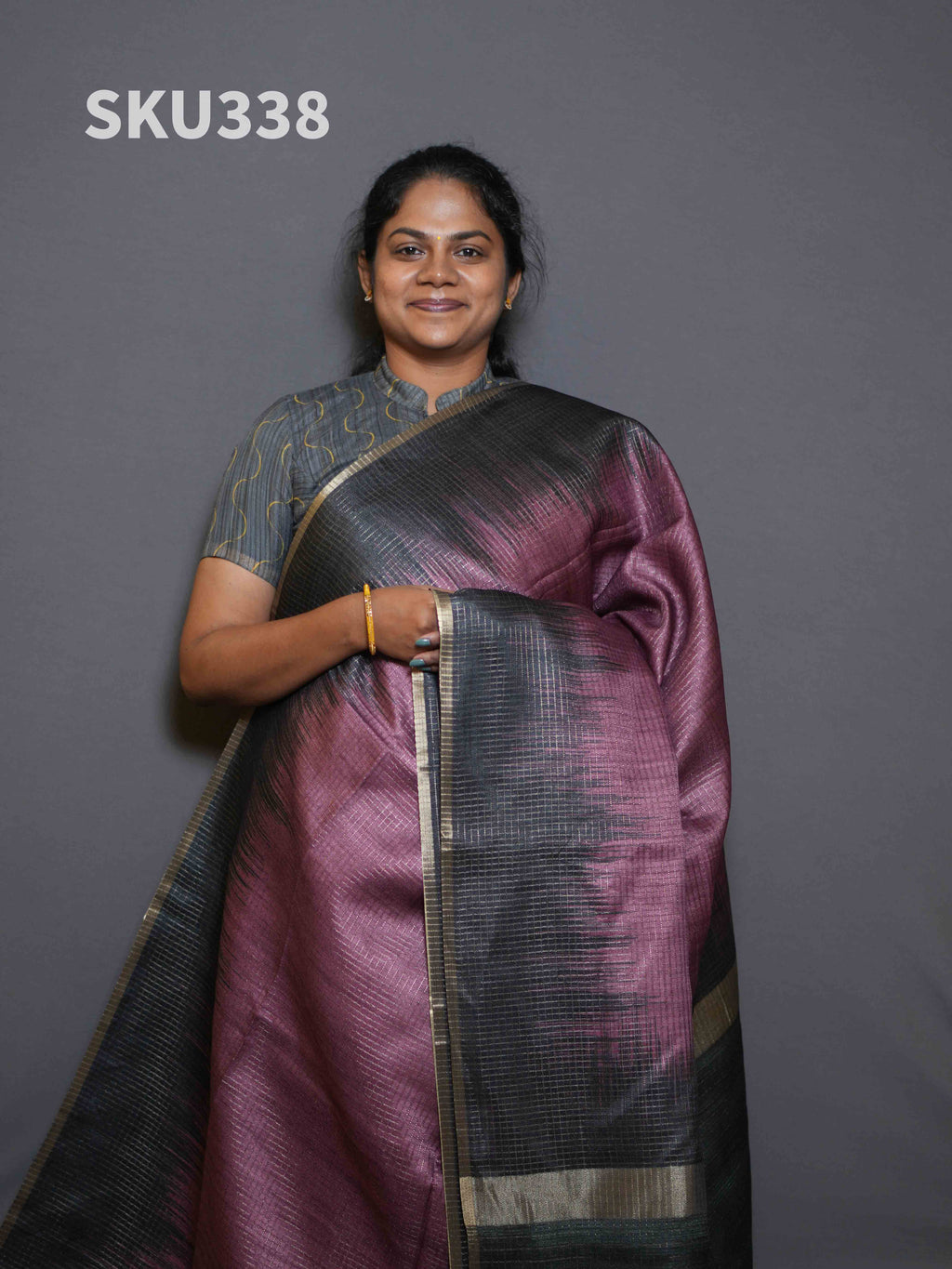 Mini Gulabi Dori Sarees Subtle Charm / SKU338 – 5