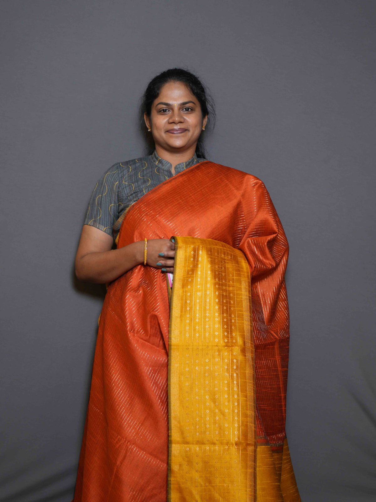 Raw Silk Sarees Regal Weave / SKU316 – 4