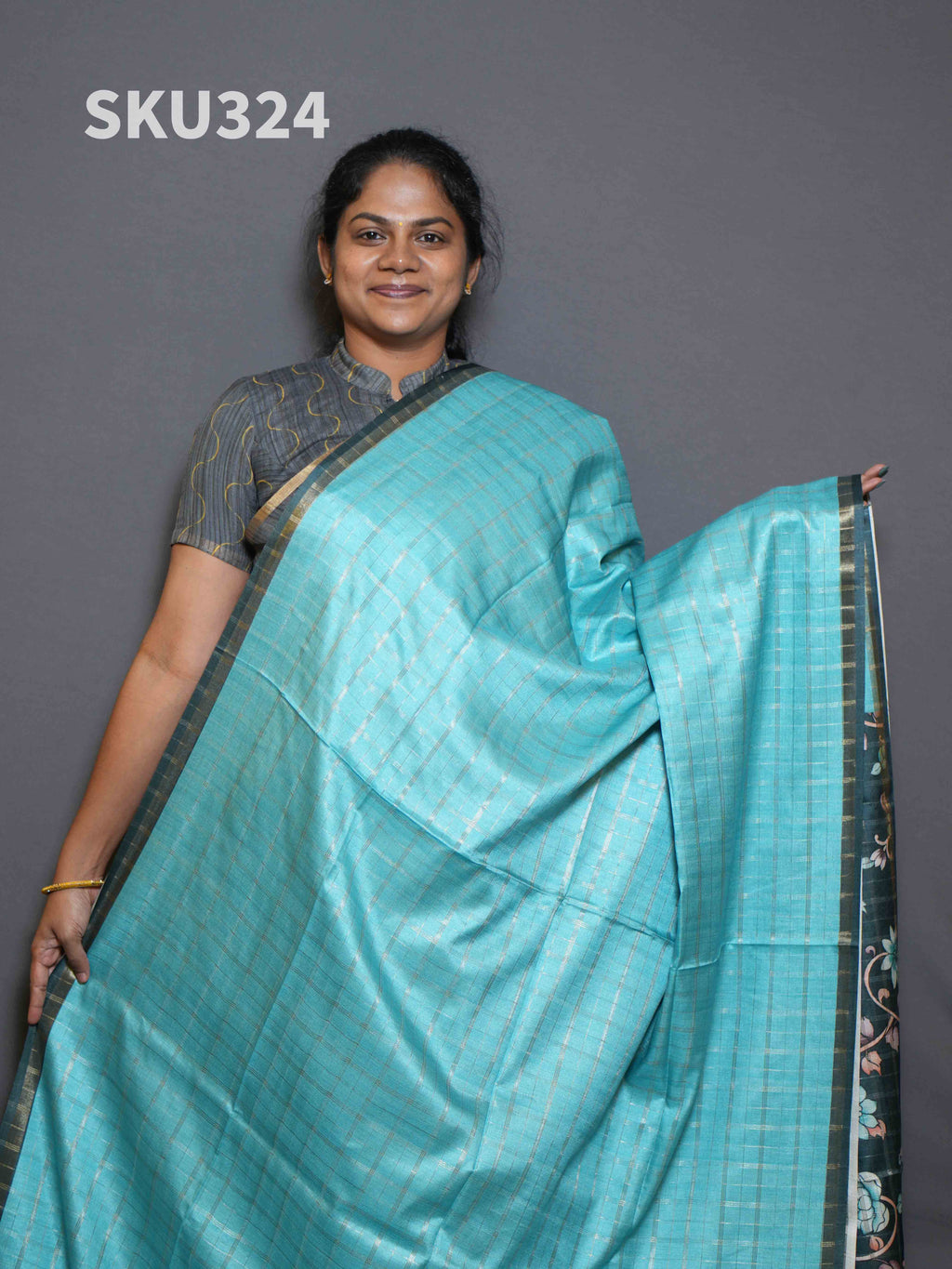 Semi Tussar Sarees Classic Grace / SKU324 – 1