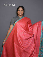 Semi Tussar Sarees Refined Texture / SKU324 – 4