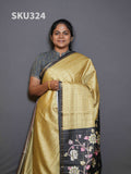 Semi Tussar Sarees Subtle Beauty / SKU324 – 5