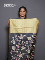 Semi Tussar Sarees Subtle Beauty / SKU324 – 5