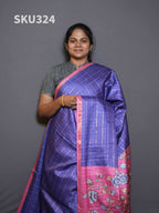 Semi Tussar Sarees Signature Style / SKU324 – 6