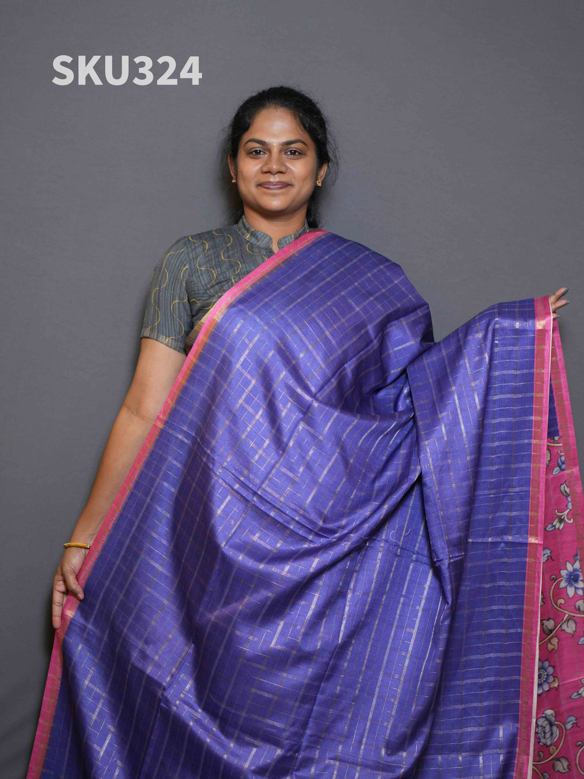 Semi Tussar Sarees Signature Style / SKU324 – 6