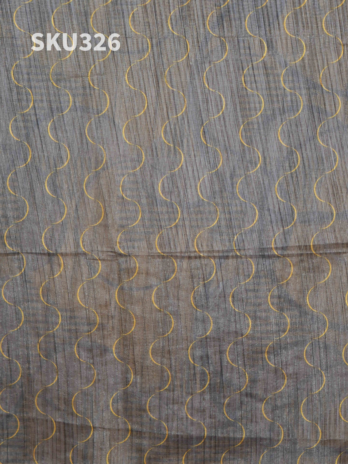 Jute Linen Sarees Timeless Beauty / SKU326 – 5