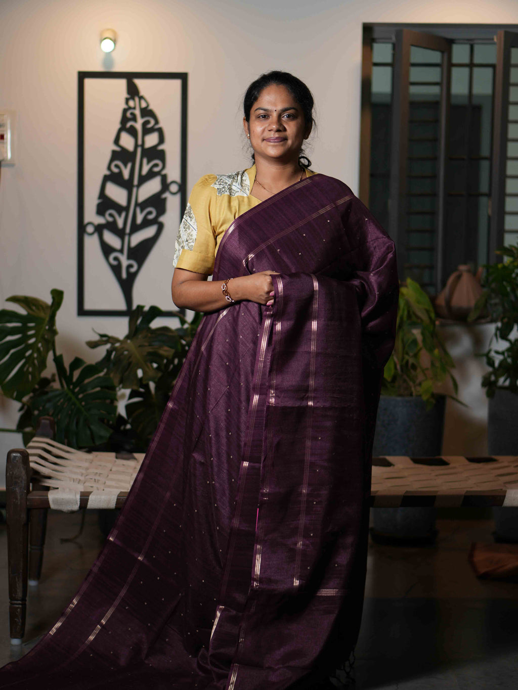 Matka Tussar Sarees Regal Weave / SKU258 – 4