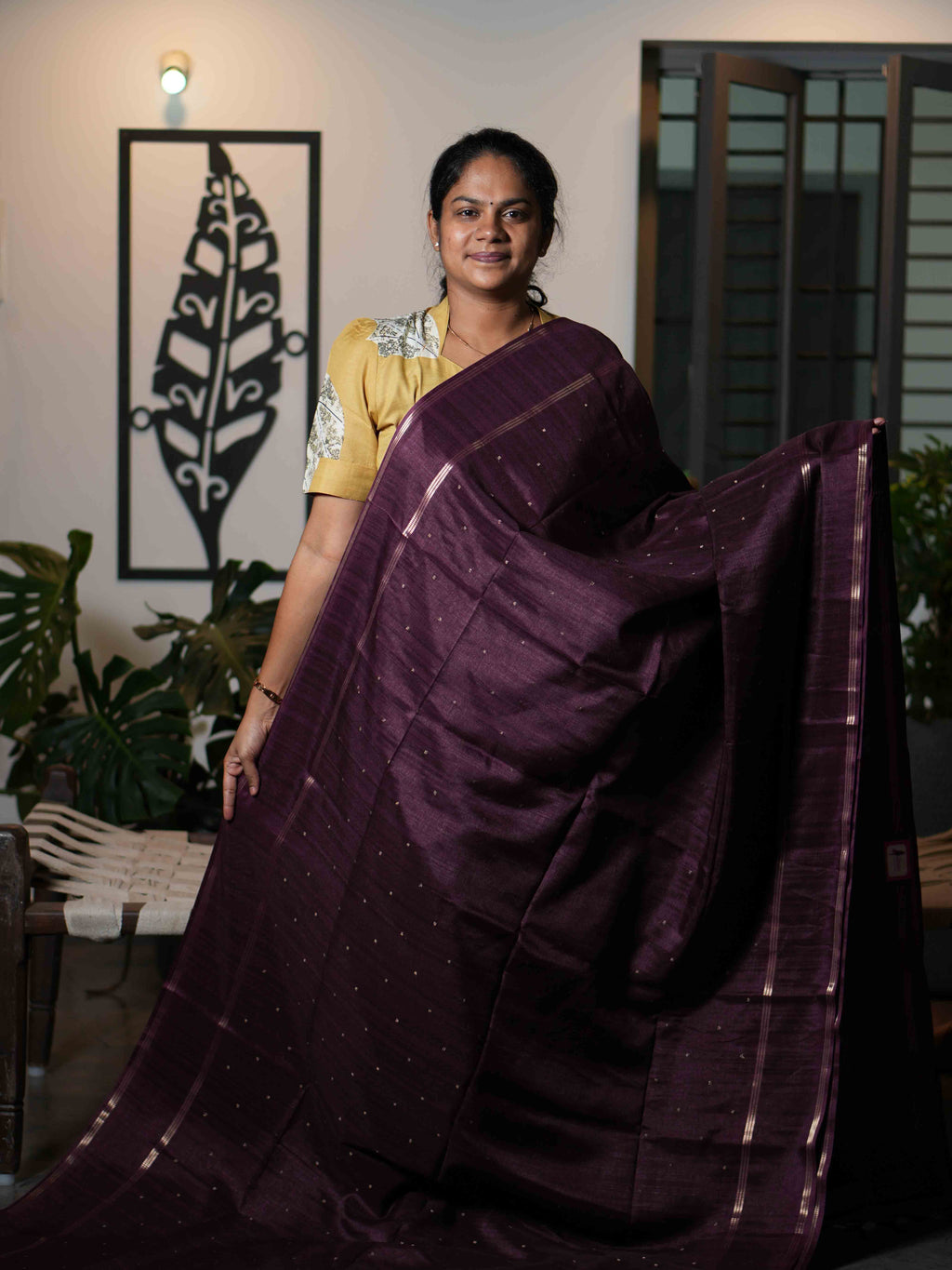 Matka Tussar Sarees Regal Weave / SKU258 – 4