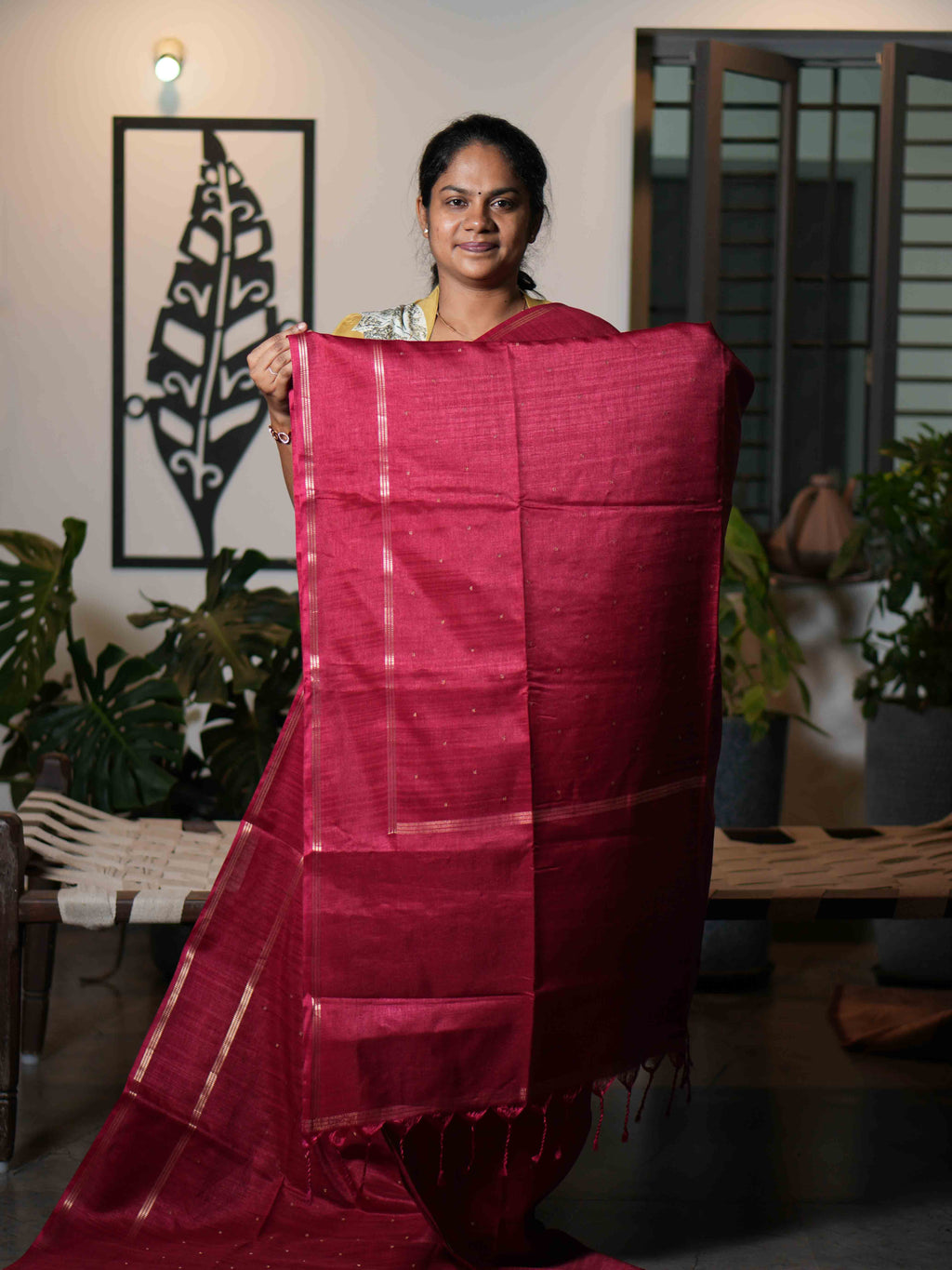 Matka Tussar Sarees Timeless Elegance / SKU258 – 5
