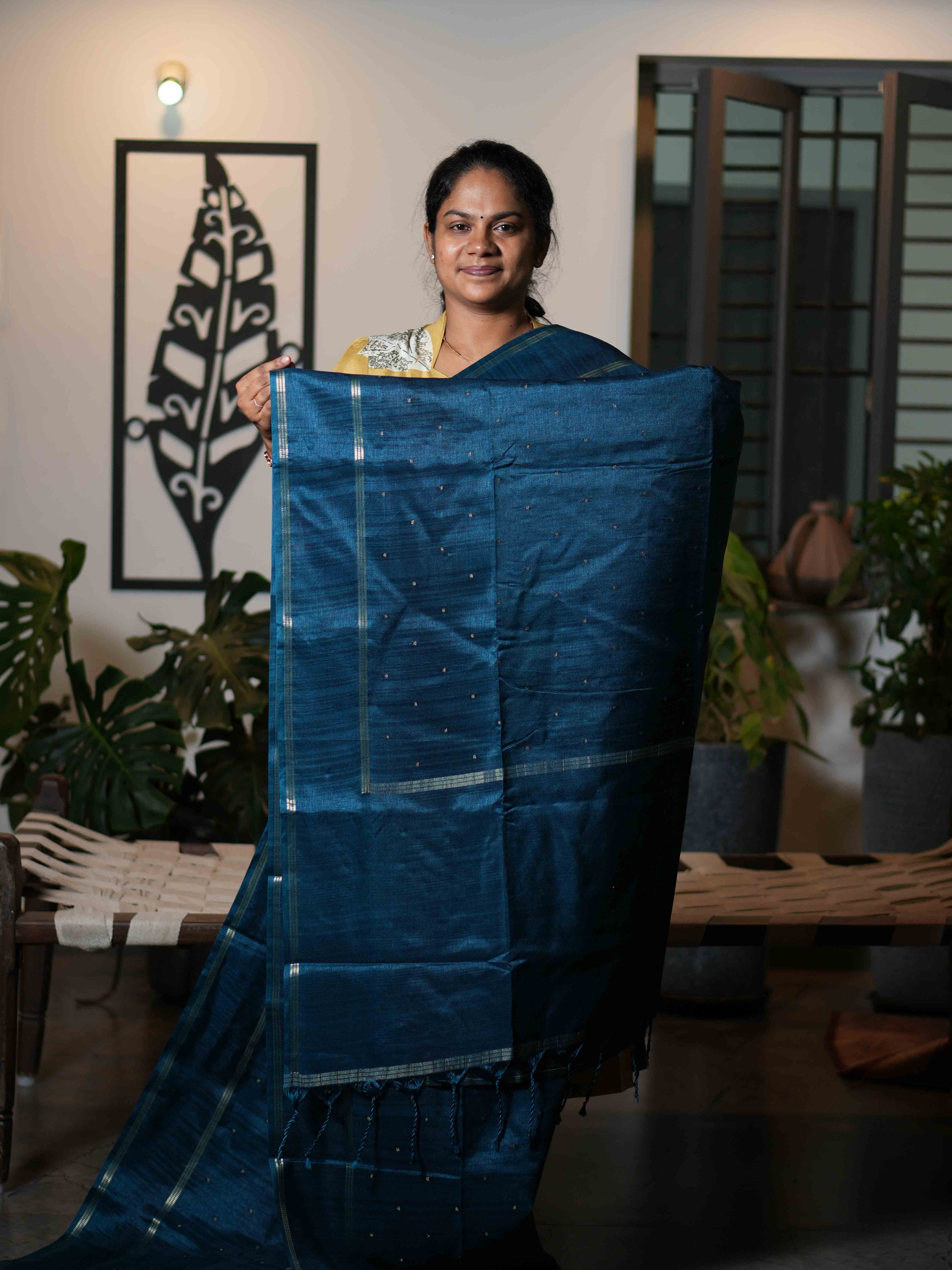 Matka Tussar Sarees Festive Radiance / SKU258 – 6