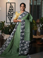 Mini Chex Linen Sarees Graceful Checks / SKU260 – 2