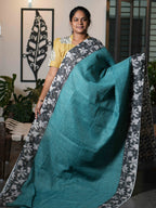 Mini Chex Linen Sarees Refined Checks / SKU260 – 5