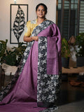 Mini Chex Linen Sarees Signature Weave / SKU260 – 6