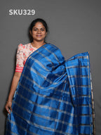 Organza Checks Sarees Graceful Checks / SKU329 – 2