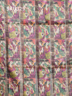 Organza Checks Sarees Graceful Checks / SKU329 – 2