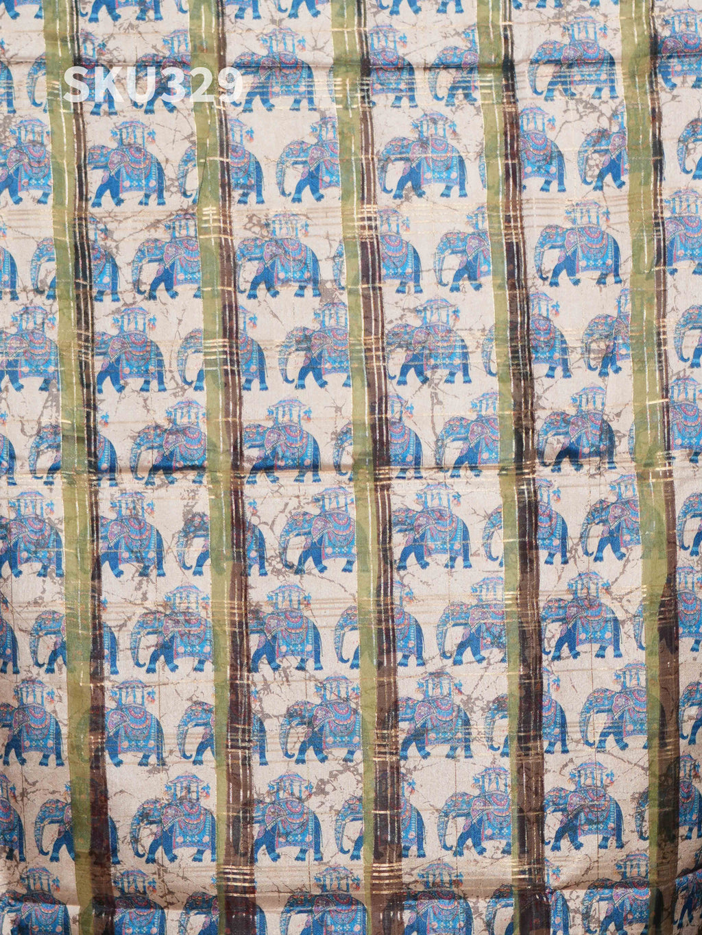 Organza Checks Sarees Subtle Charm / SKU329 – 6