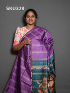Organza Checks Sarees Modern Grace / SKU329 – 7