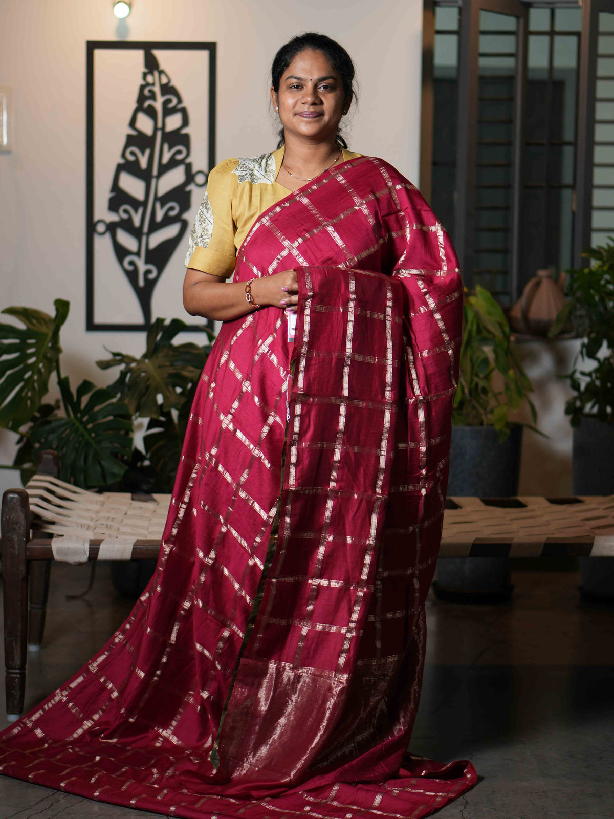 Assam Silk Sarees Elegant Weave / SKU256 – 4