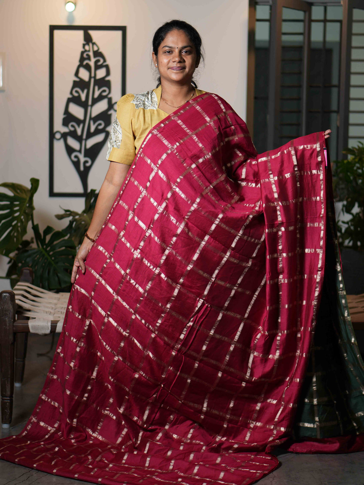 Assam Silk Sarees Elegant Weave / SKU256 – 4