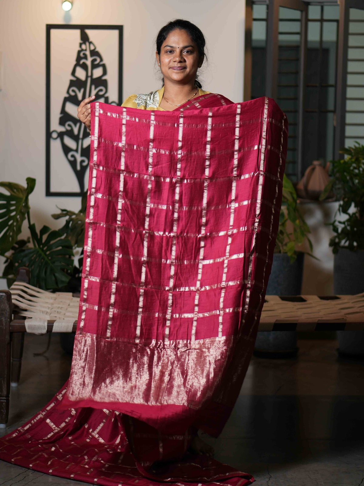 Assam Silk Sarees Elegant Weave / SKU256 – 4