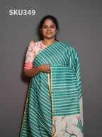 Linen Cotton Sarees Classic Charm / SKU349 – 2