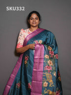 Dola Silk Sarees Refined Texture / SKU332 – 4