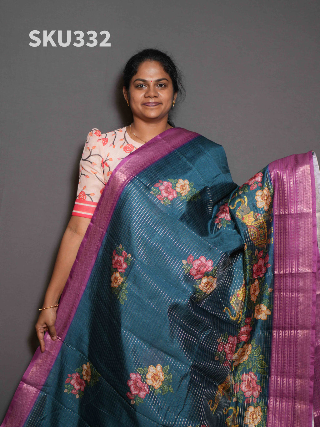Dola Silk Sarees Refined Texture / SKU332 – 4