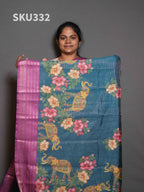 Dola Silk Sarees Refined Texture / SKU332 – 4