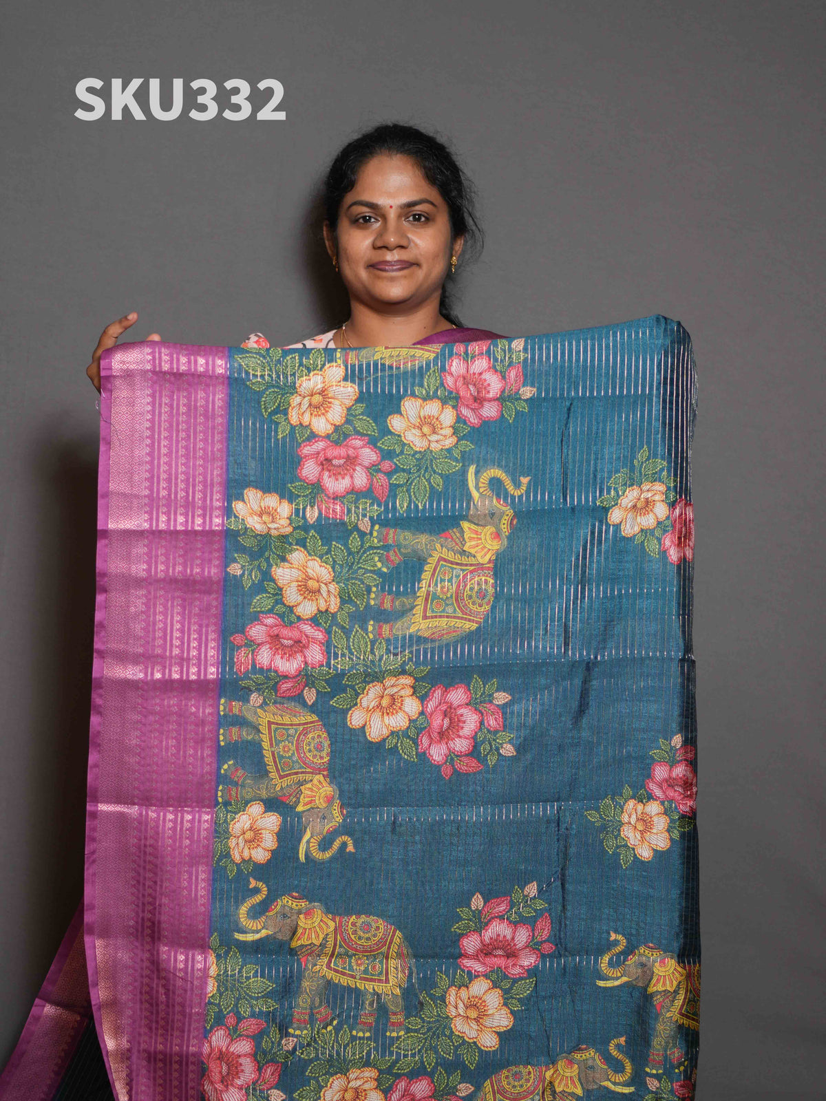 Dola Silk Sarees Refined Texture / SKU332 – 4
