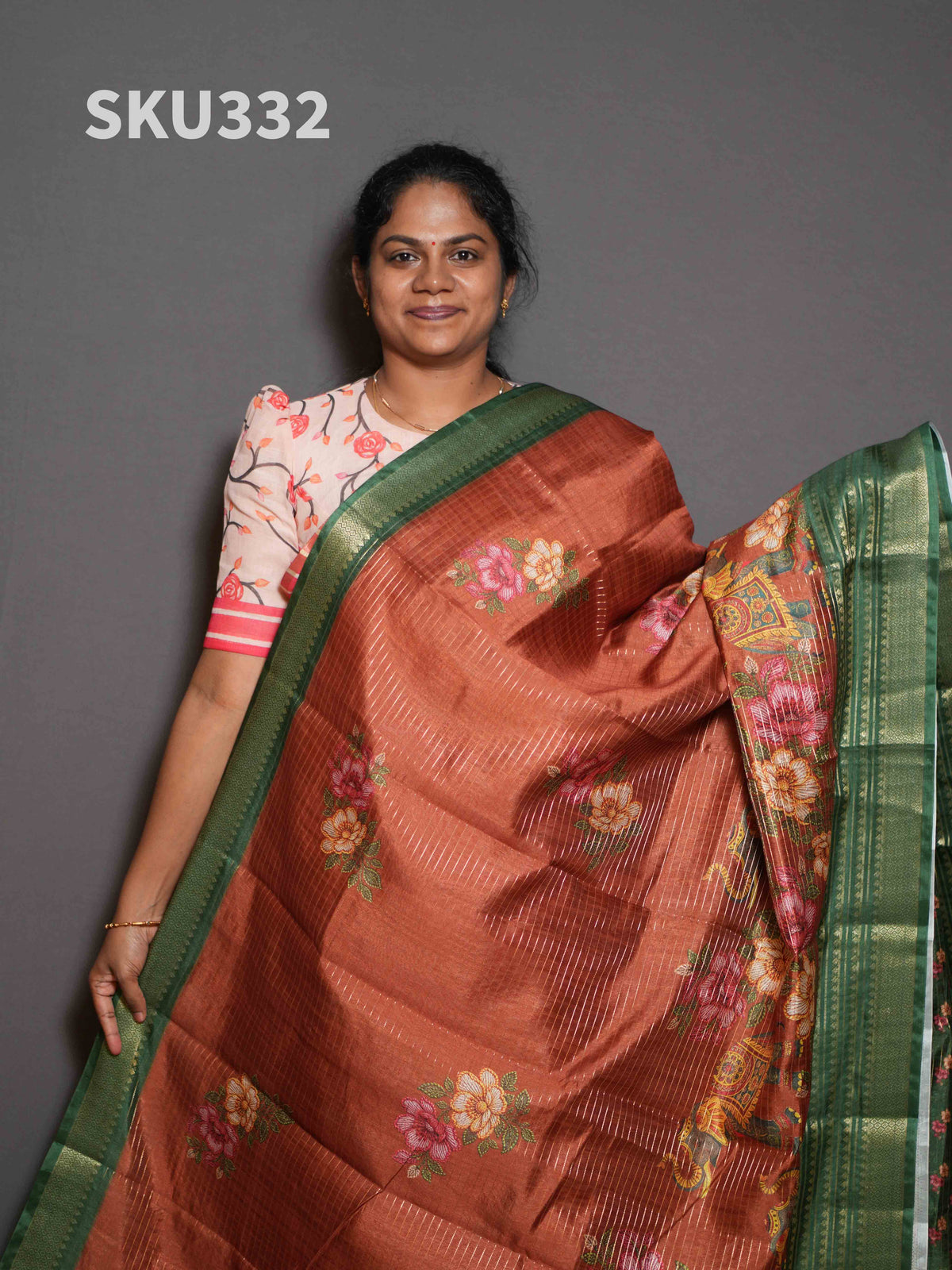 Dola Silk Sarees Elegant Weave / SKU332 – 8