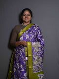 Viscose Zari Checks Sarees Timeless Charm / SKU319 – 3
