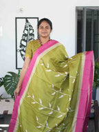 Printed Semi Tussar Sarees Artistic Bloom / SKU287 – 1