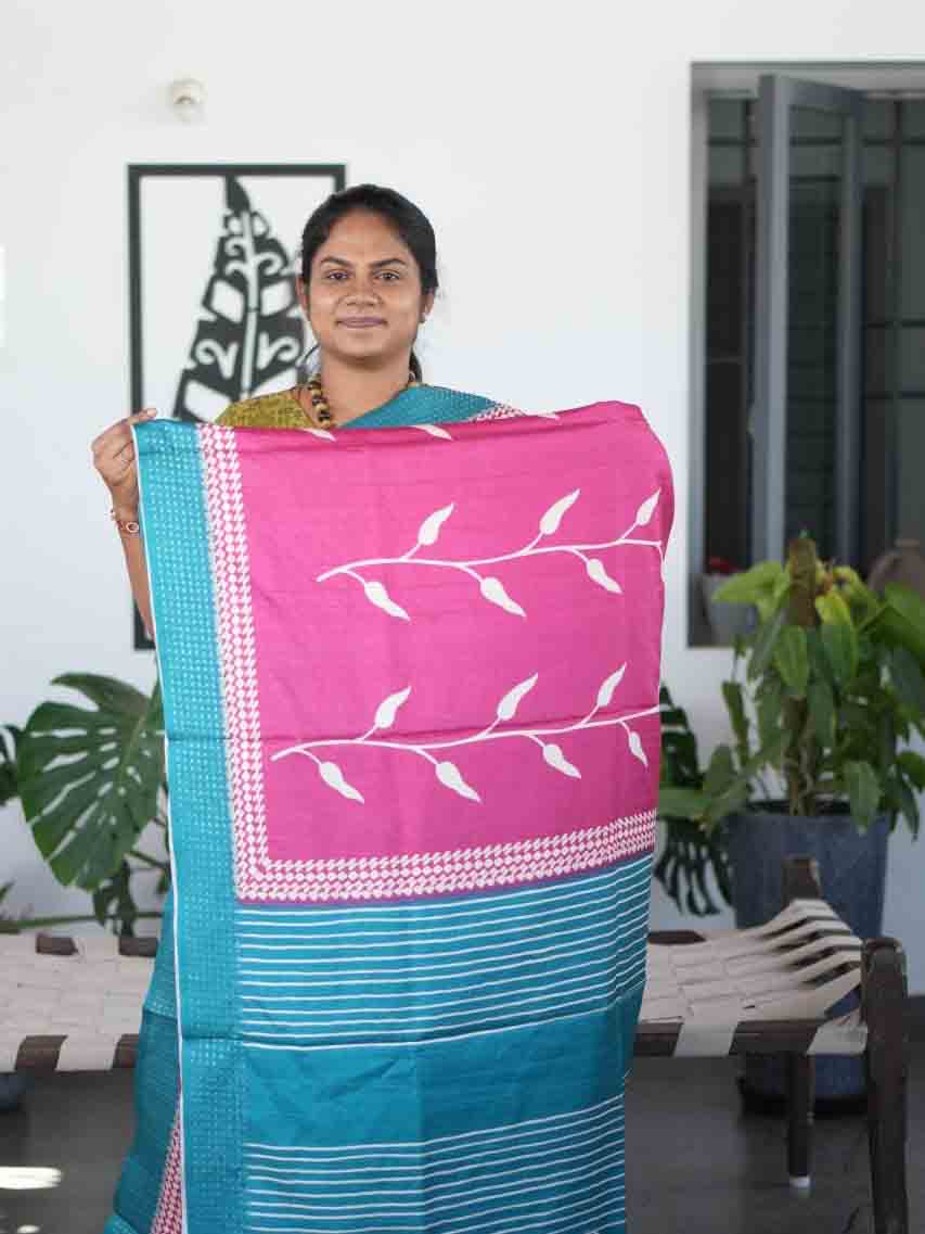 Printed Semi Tussar Sarees Timeless Style / SKU287 – 7