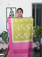 Printed Semi Tussar Sarees Artistic Bloom / SKU287 – 1